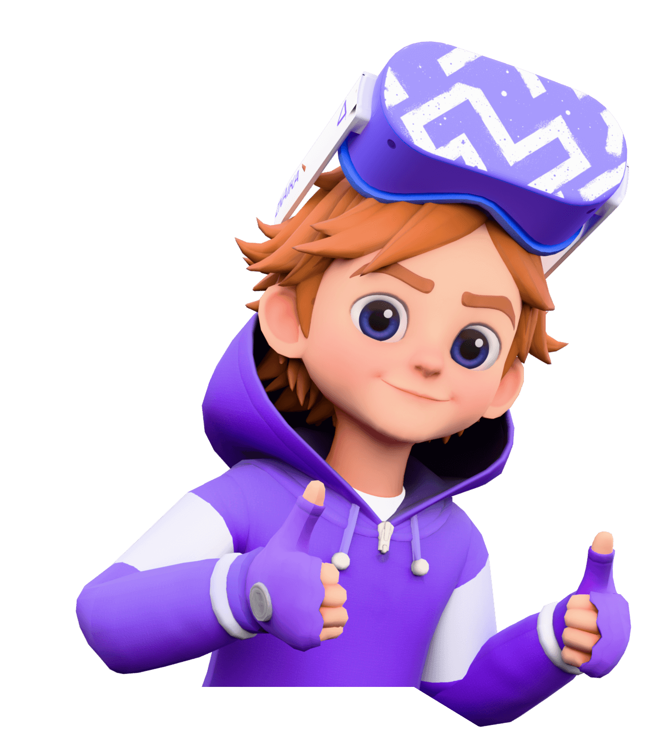 Miraznaika brand — Mira and Znaika mascots